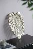 24.8x17.3x2" Gold Monstera Leaf Wall DÃƒÂ©cor