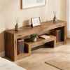 TV stand, media console, stand, storage platform, storage rack