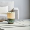 Full Size Green Lamp Ceramic Fragrance Wax Melt Warmer