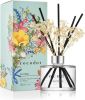 Reed Diffuser Set with Preserved Baby's Breath with Sticks/April Breeze / 6.7oz / Scent Fragrance Oil Diffuser for Bedroom Bathroom Home DÃƒÂ©cor