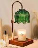 Green Candle Warmer Lamp with Timer & Dimmer, Candle Lamp Warmer Adjustable Height, Birthday Valentines Day Gifts for Women Mom