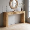 Solid wood sofa table, main console, entrance desk,