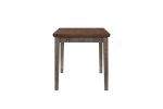 Counter Height Two Tone 4 Drawer Dining Table