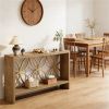 Console, sofa table, entrance table, foyer table, lobby table, with storage space